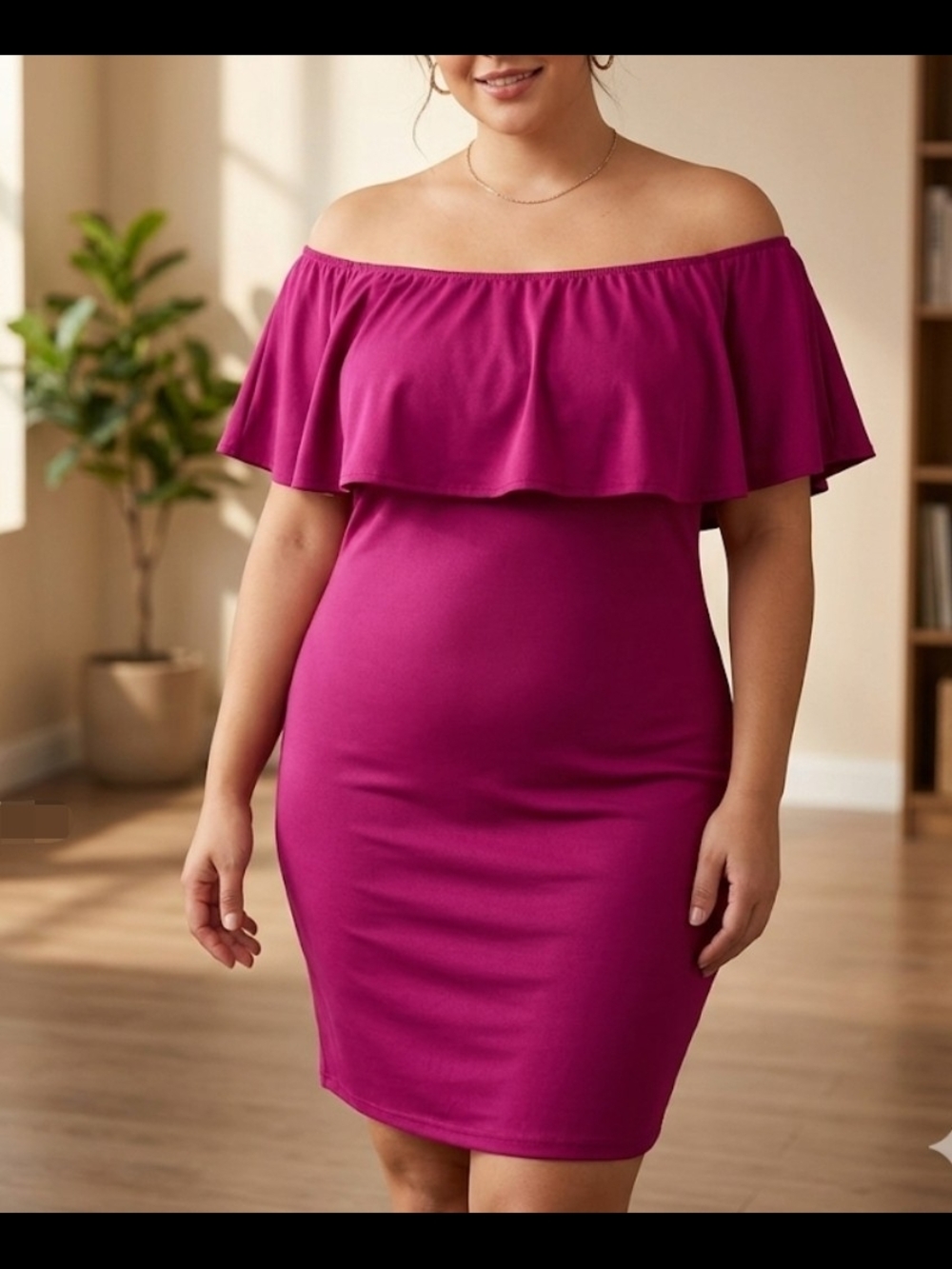 Fucsia GRACE KARIN Dresses Discovered - Size XL